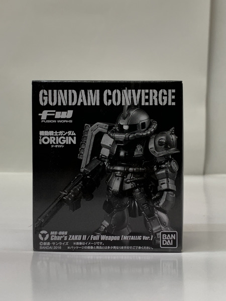 FW GUNDAM CONVERGE シャア専用ザクII フル装備 劇場限定メタリックVer. 未開封 機動戦士ガンダム THE ORIGIN III 暁の蜂起 ガンダム コンバージ 