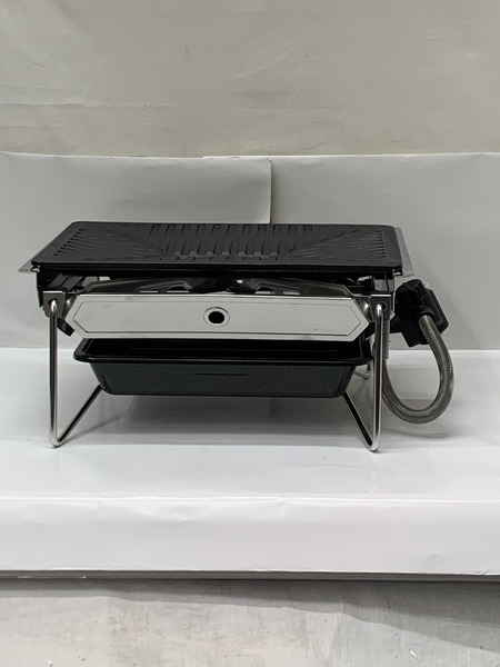 snow peak  グリルバーナー 雪峰苑 GS-355 開封品 スノーピーク 鋳鉄 グリドル 焼肉バーナー カートリッジガスこんろ 