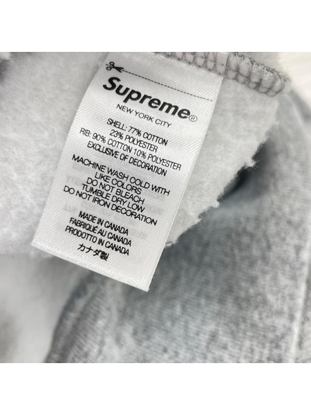 Supreme スウェット・トレーナー SUPREME BOX LOGO CREWNECK HEATHER GREY