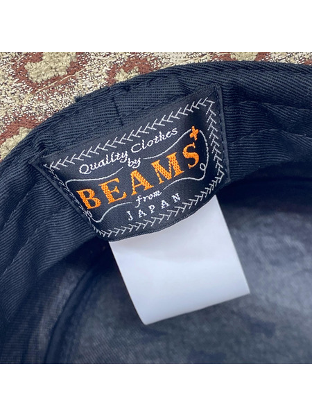 BEAMS ソノ他 PLUS Jungle hat camo jacquard