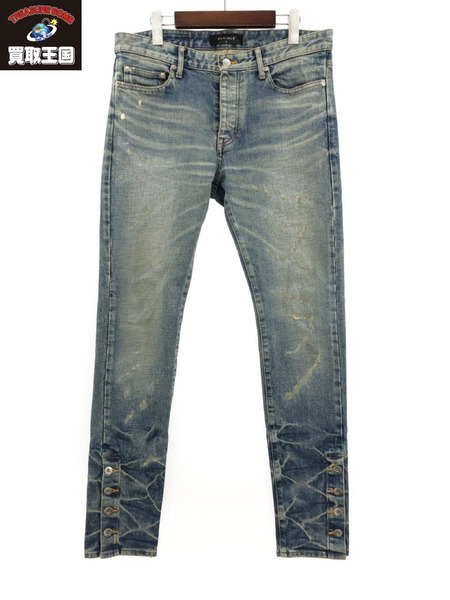 ナイキMLVINCE®︎ / type-1 slim damage jeans　32