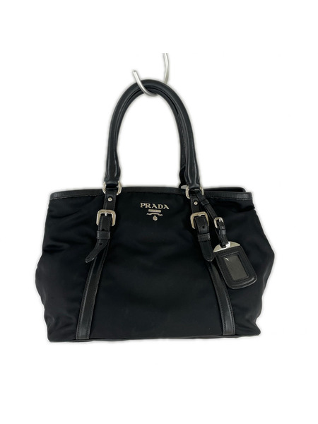 PRADA BN1841 ナイロン レザー 2WAYバッ