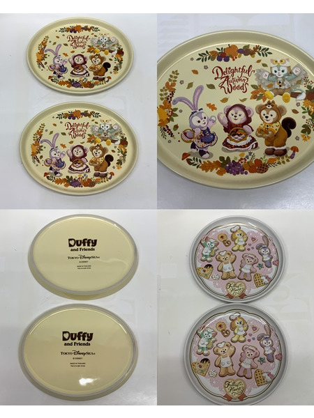 ディズニー スーベニアプレート+スーベニアマグカップ まとめセット 本体のみ Disney 東京ディズニーリゾート ダッフィー シェリーメイ お皿 小皿 