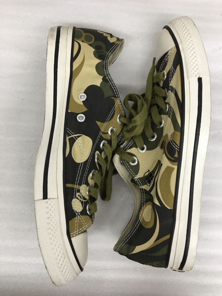STUSSY × TAS コラボ オールスタータイプ スニーカー(28.5cm) 迷彩