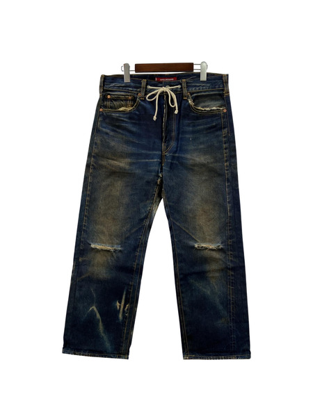 JUNYA WATANABE MAN Levi's BerBerJin 転写デニムパンツ wk-p902(S)