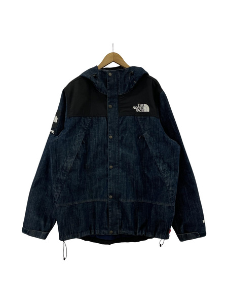 Supreme×TNF 名作 15SS Denim Dot Shot Jacket XL NP01540I