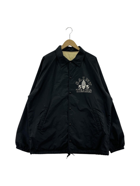 SAINT MICHAEL×DENIM TEARS 22AW DT COACH JACKET BLACK