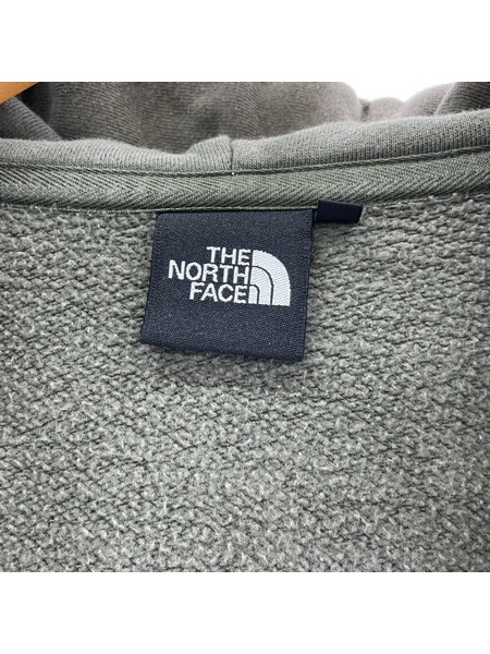 THE NORTH FACE パーカー（ジップアップ） カーキ (S)