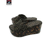 FENDI  ズッカ柄 厚底サンダル(36)