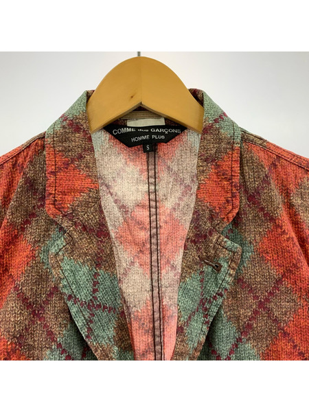 COMME des GARCONS HOMME PLUS 袖リブジャケット S PA-J073