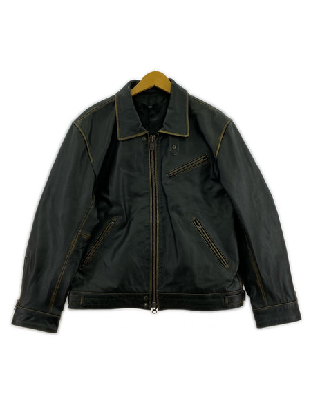 glamb レザージャケット Hidden Valley Leather Jacket (M) 濃茶