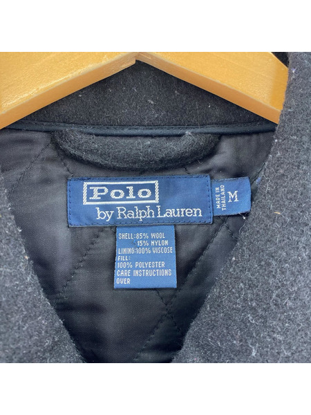 POLO RALPH LAUREN ジャケット 90s ウールスイングトップ ブラック (M)