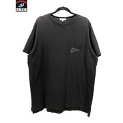 Engineered Garments/ポケットTシャツ/XL/黒/エンジニアドガーメンツ