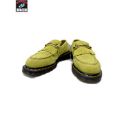 Dr.Martens ADRIAN SNAFFLE スウェード タッセルローファー 10 モスグリーン