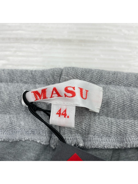 MASU FLOWER HOLE SWEAT PANTS スウェットパンツ 44 グレー