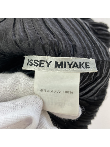 ISSEY MIYAKE/ハンドバッグ/黒