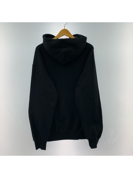ennoy 22AW ロゴ刺繍パーカー L ブラック[値下]