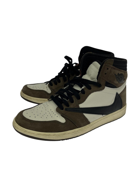 NIKE×TRAVIS SCOTT CD4487 AIR JORDAN 1 HIGH OG TS SP (28.5)