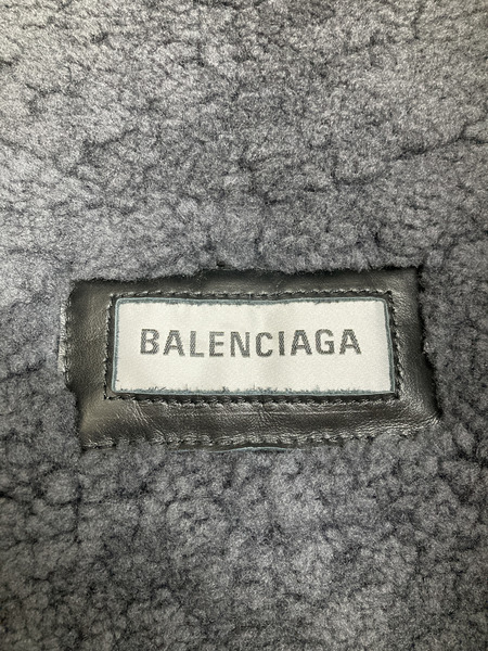 BALENCIAGA/ボンバルディア シアリング ムートンジャケット/34/530177