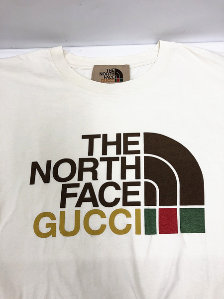 GUCCI THE NORTH FACE Tシャツ 白