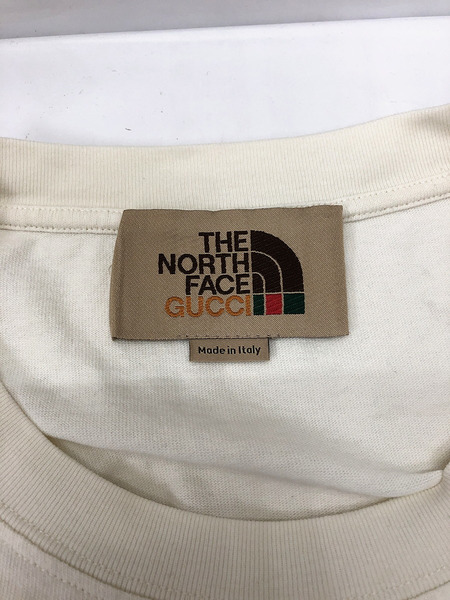 GUCCI THE NORTH FACE Tシャツ 白