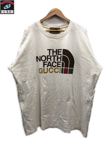 GUCCI THE NORTH FACE Tシャツ 白