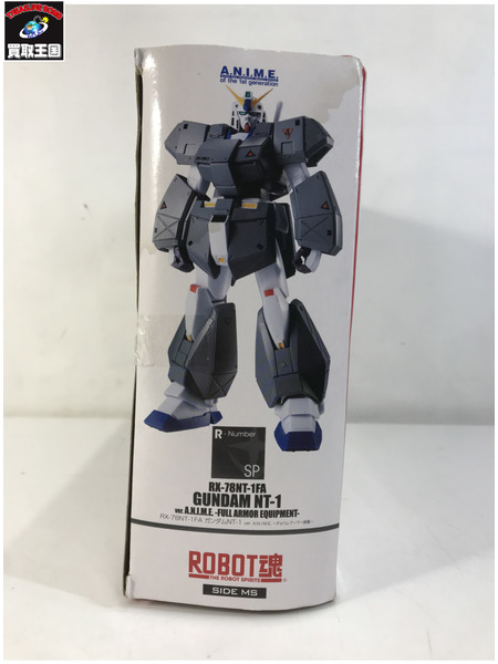 メーカー ガンダム ROBOT魂RX-78NT-1FA ガンダムNT-1 ver チョバム・アーマー