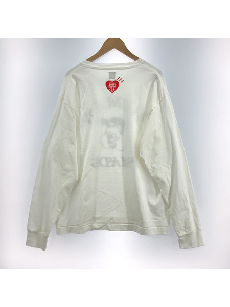 HUMAN MADE×GDC L/S TEE ホワイト (XXL)[値下]