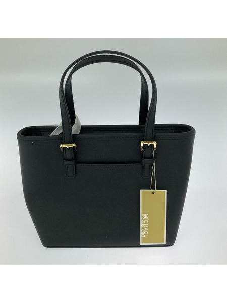 MICHAEL KORS ハンドバッグ トラベル レザー トートバッグ ブラック