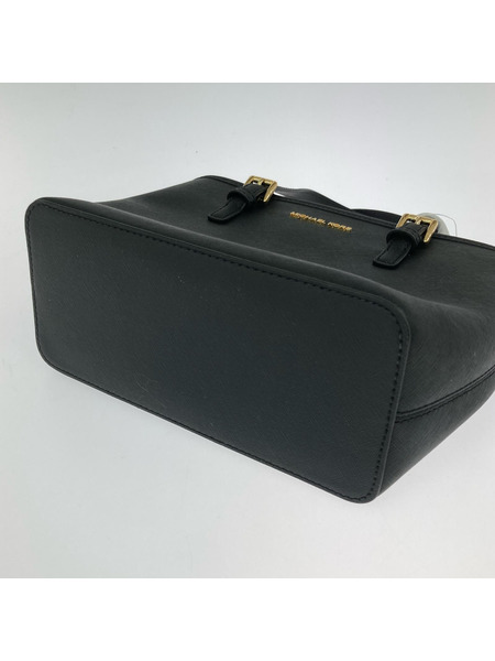 MICHAEL KORS ハンドバッグ トラベル レザー トートバッグ ブラック