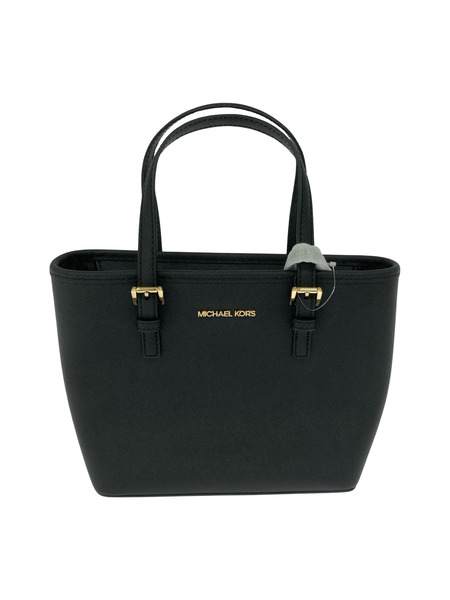 MICHAEL KORS ハンドバッグ トラベル レザー トートバッグ ブラック