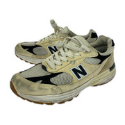 NEW BALANCE スニーカー U993WS/USA製/白系/26.5