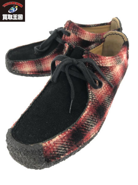 Clarks×WOOLRICH USA製 ワラビー 黒