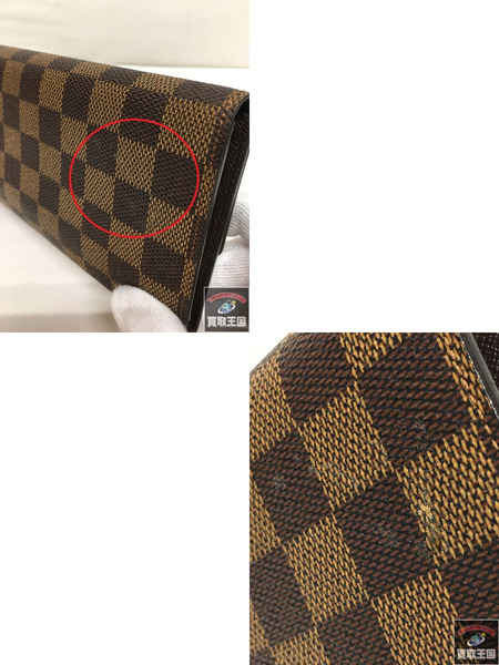 Louis Vuitton ポルトフォイユ インターナショナル　ダミエ　N61217	