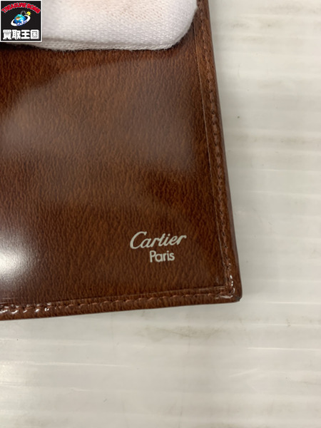 Cartier パンテール 三つ折り財布 ブラウン[値下]
