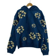 DENIM TEARS×CPFM 24AW Wreath Hoodie BLU フラワーパーカー L 青