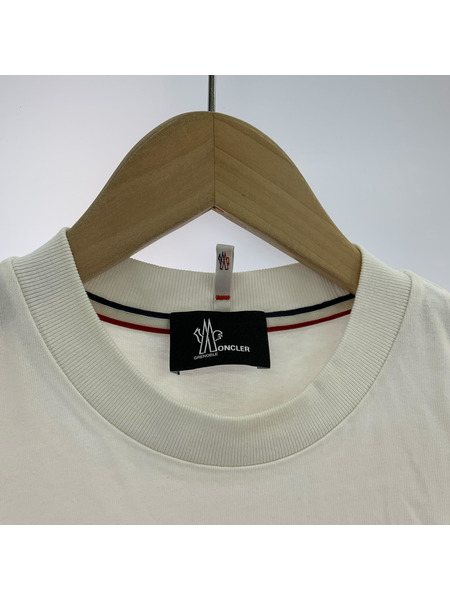 MONCLER 半袖Tシャツ・カットソー (XS) ホワイト