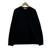 STONE ISLAND 25SS SWEATSHIRT ロゴ刺繍クルーネックスウェット M 黒  タグ付