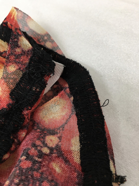 JEAN-PAUL GAULTIER HOMME ポイズンドット パワーネット メッシュカットソー (48)