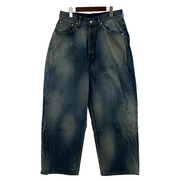 ANCELLM デニム・ジーンズ 25SS AGING WIDE 5P DENIM PANTS 2 ブ