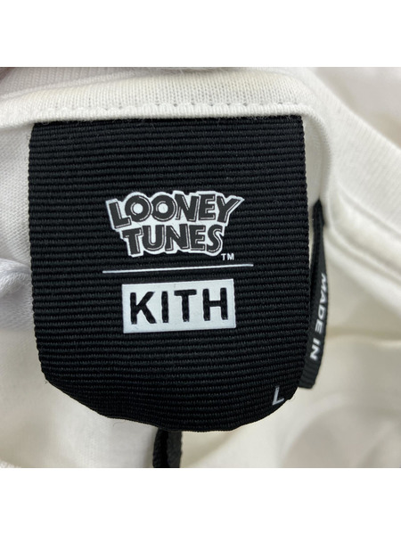 KITH×Looney Tunes Bugs Vintage Tee L KH3806-100[値下]