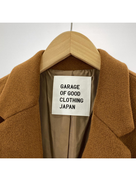 garage of good clothing チェスターコート 茶