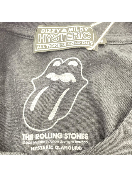 HYSTERIC GLAMOUR  THE ROLLING STONES TEE SIZE:M