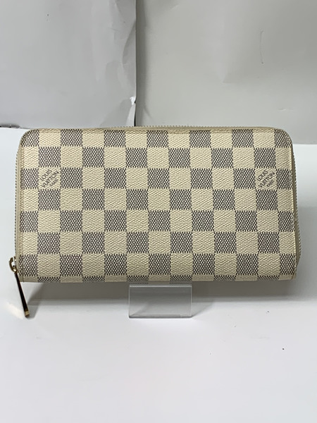 LV ダミエ・アズール ジッピー オーガナイザー N60012 開封品 ボールペン付き ルイ ヴィトン LOUIS VUITTON  長財布 ロングウォレット ラウンドウォレット