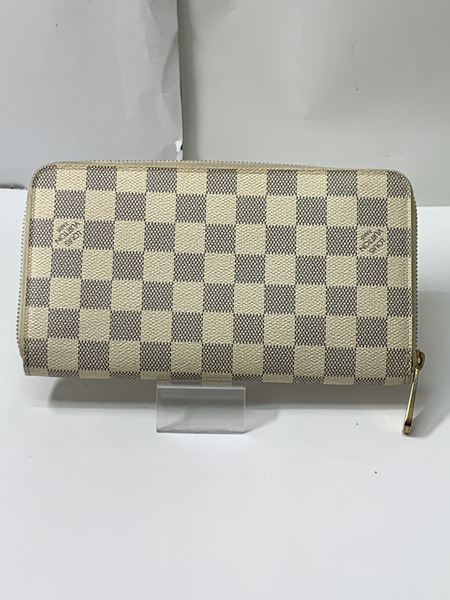 LV ダミエ・アズール ジッピー オーガナイザー N60012 開封品 ボールペン付き ルイ ヴィトン LOUIS VUITTON  長財布 ロングウォレット ラウンドウォレット