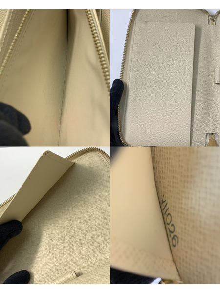 LV ダミエ・アズール ジッピー オーガナイザー N60012 開封品 ボールペン付き ルイ ヴィトン LOUIS VUITTON  長財布 ロングウォレット ラウンドウォレット