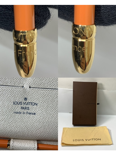 LV ダミエ・アズール ジッピー オーガナイザー N60012 開封品 ボールペン付き ルイ ヴィトン LOUIS VUITTON  長財布 ロングウォレット ラウンドウォレット