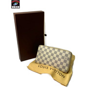 LV ダミエ・アズール ジッピー オーガナイザー N60012 開封品 ボールペン付き ルイ ヴィトン LOUIS VUITTON  長財布 ロングウォレット ラウンドウォレット