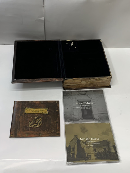 MALICE MIZER La Collection des Singles -L'édition Limitée- 完全生産限定盤 開封品 ダメージあり オルゴール動作× XT-1592 マリスミゼル 