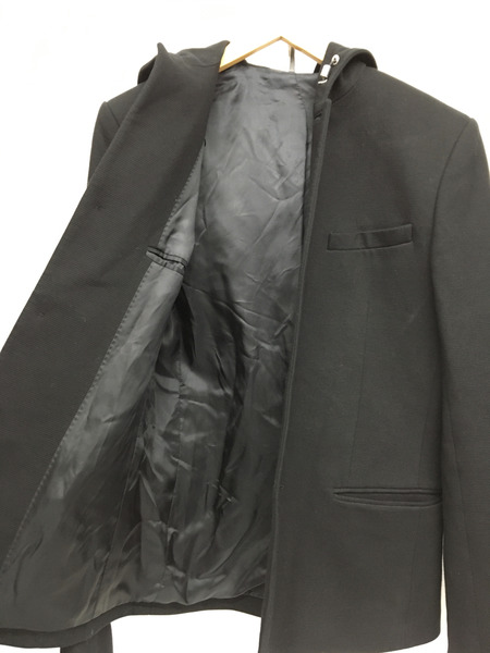 Dior homme フード付ジャケット 黒 463C233A0365